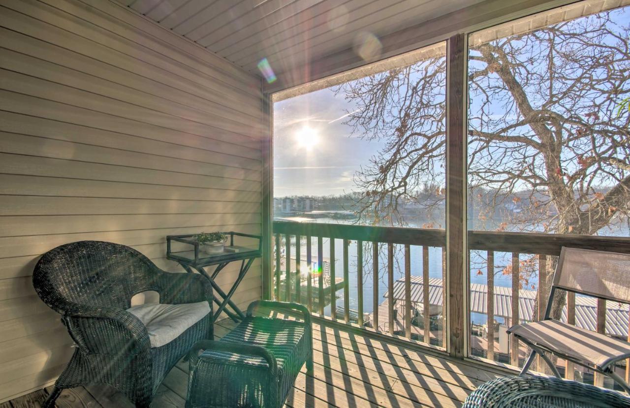 Waterfront Townhome With Private Dock And Lake Views Lake Ozark Exteriér fotografie